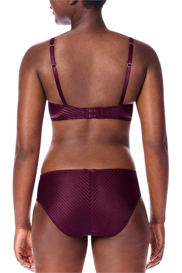 Karolina Beugelbeha - dark berry/sand -45056