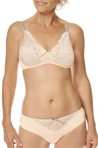 Alina Voorgevormde Beha Zonder Beugel - Light Rose / Grey - 44850