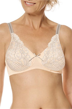 Alina Voorgevormde Beha Zonder Beugel - Light Rose / Grey - 44850