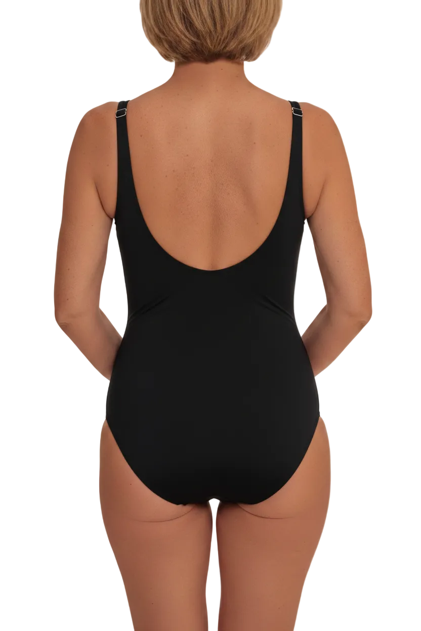 أموينا بدلة سباحة صناعية غير متماثلة تورين