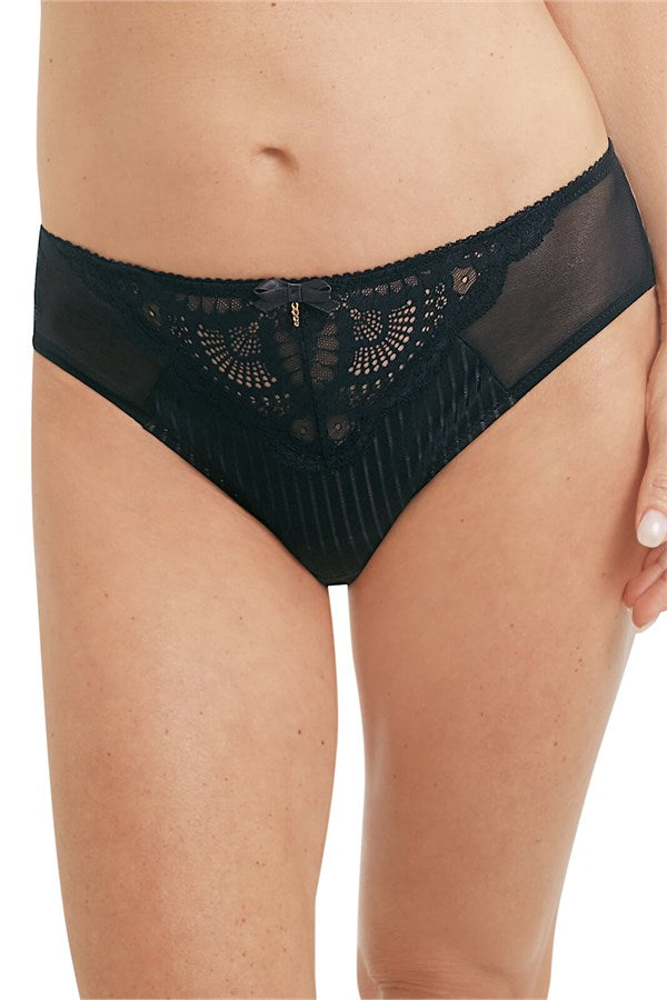 Karolina Slip -44766 -Black / Sand