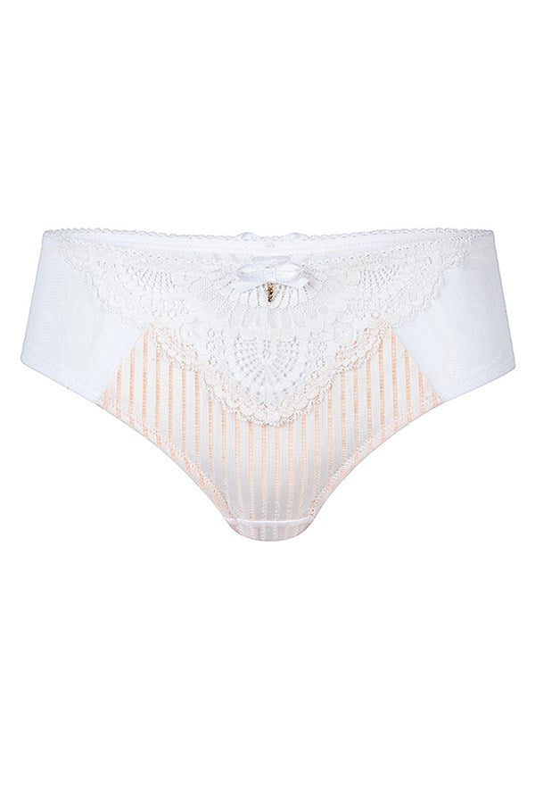 Karolina Slip - White / Light Sand-44508