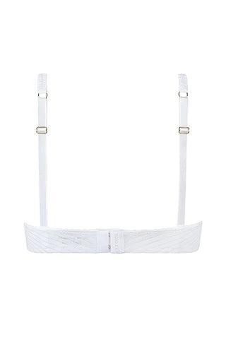 Karolina Voorgevormde Beha Zonder Beugel - White / Light Sand - 44506