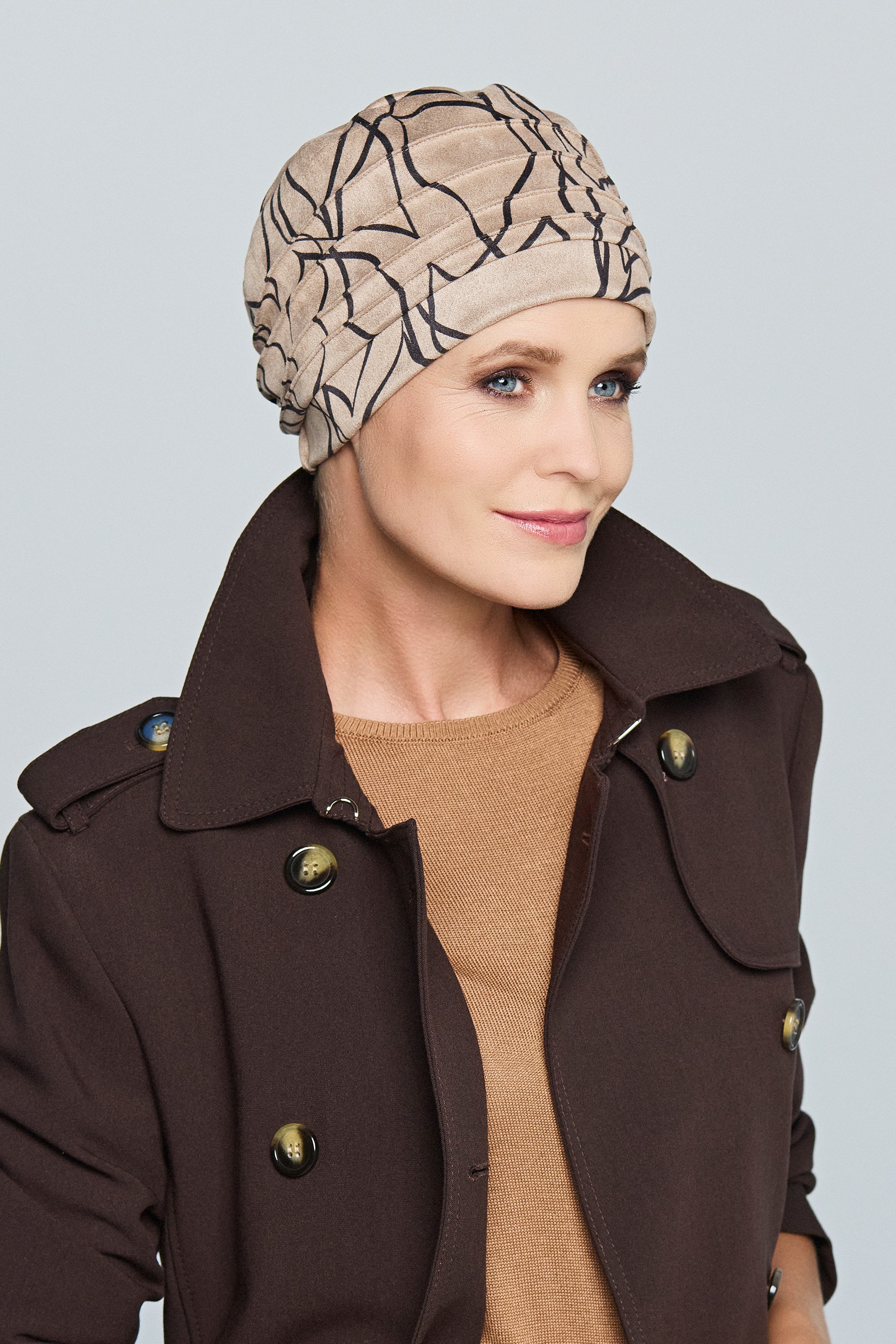 Gisela Mayer chemo turban Medea