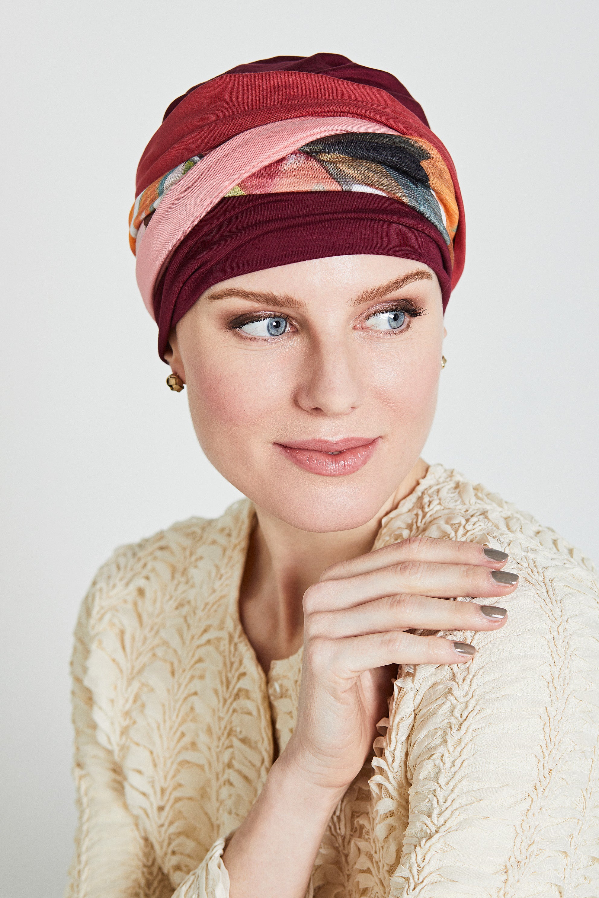 Gisela Mayer chemo hoofdband Nele