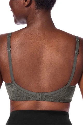 Melinda Voorgevormde Beha Zonder Beugel - dark grey melange - 45049 