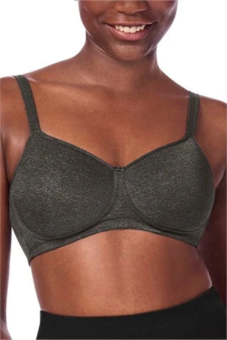 Melinda Voorgevormde Beha Zonder Beugel - dark grey melange - 45049 