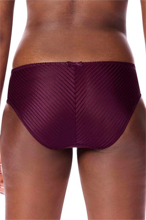 Karolina Slip - dark berry/sand-45057 