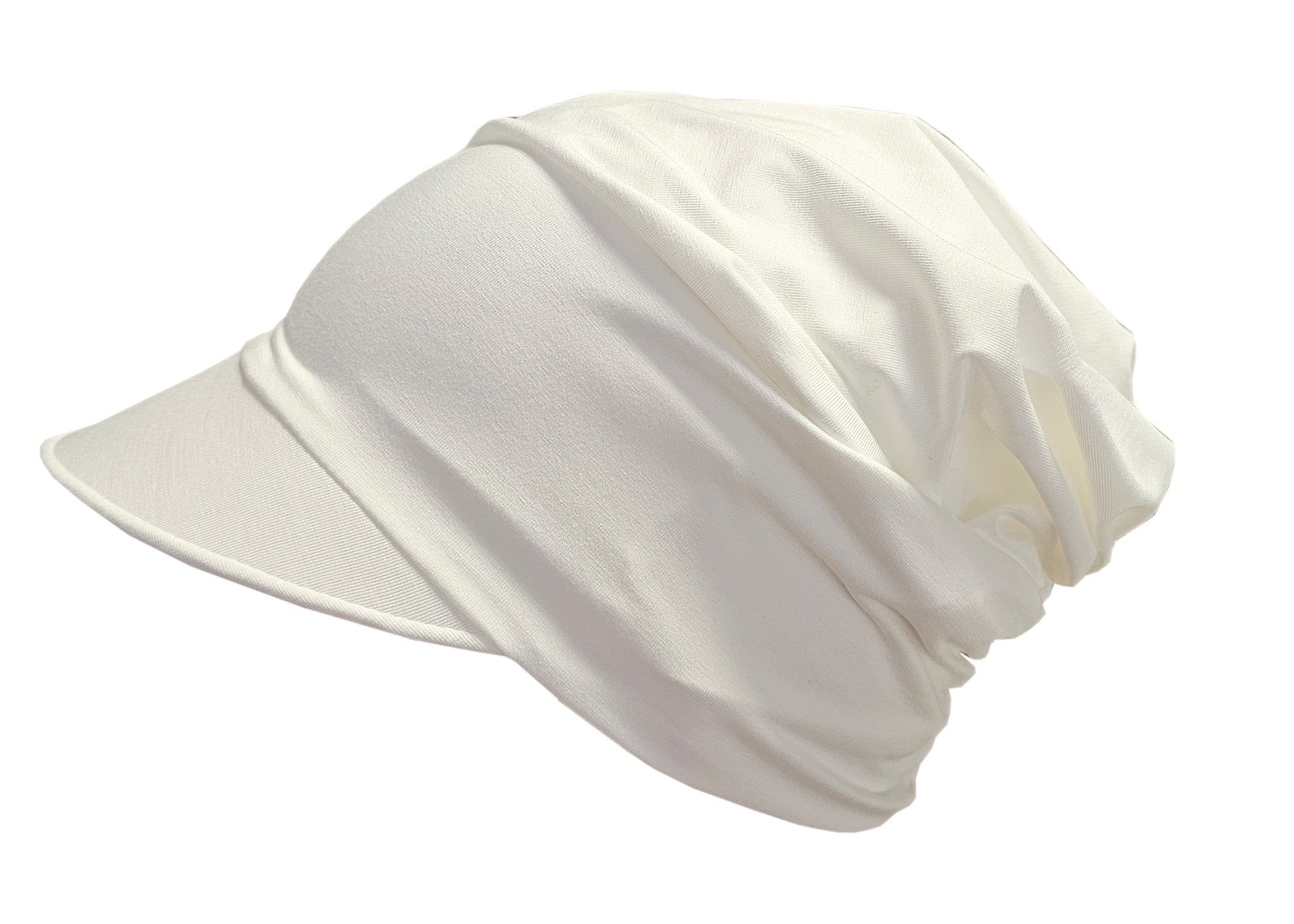 Gisela Mayer chemo hoofddeksel zonneklep