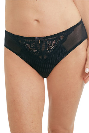 Karolina Slip -44766 -Black / Sand