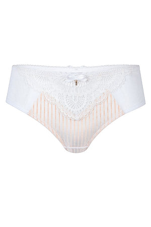 Karolina Slip - White / Light Sand-44508 