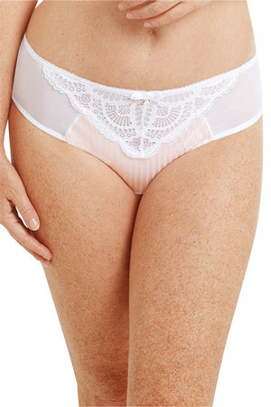 Karolina Slip - White / Light Sand-44508 