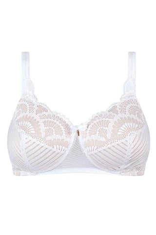 Karolina Voorgevormde Beha Zonder Beugel - White / Light Sand - 44506 