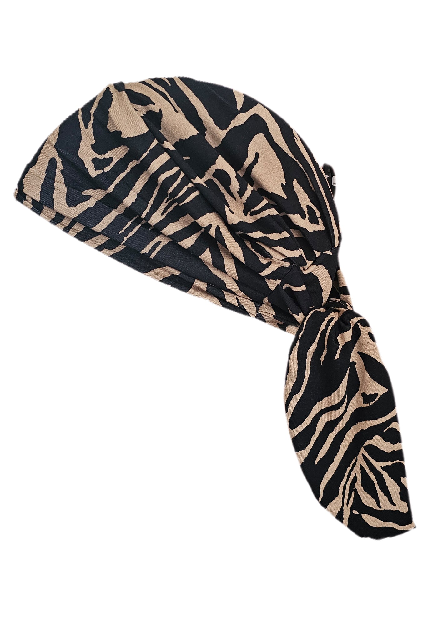 Gisela Mayer chemo turban Madrid - print