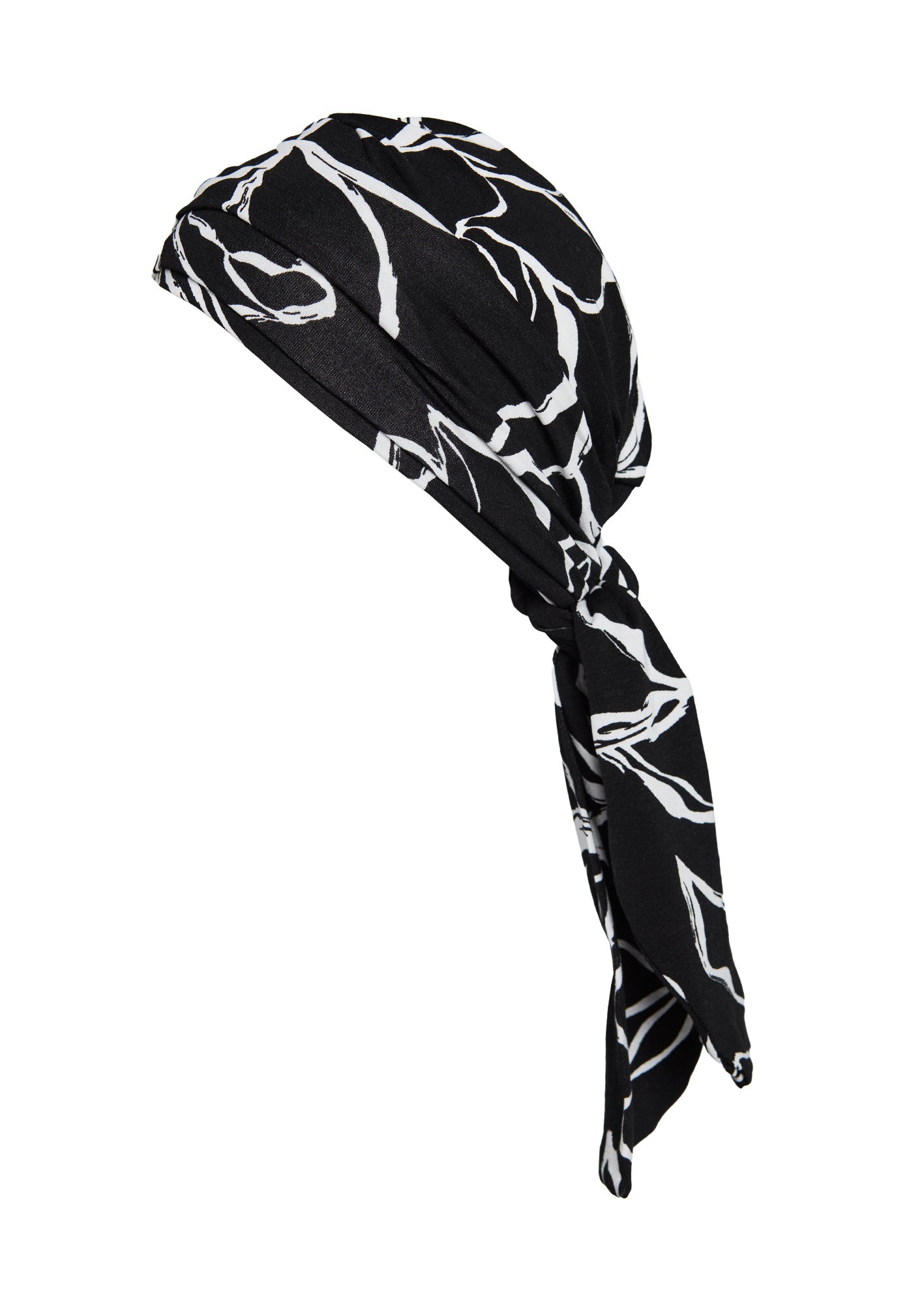 Gisela Mayer chemo turban Madrid - print