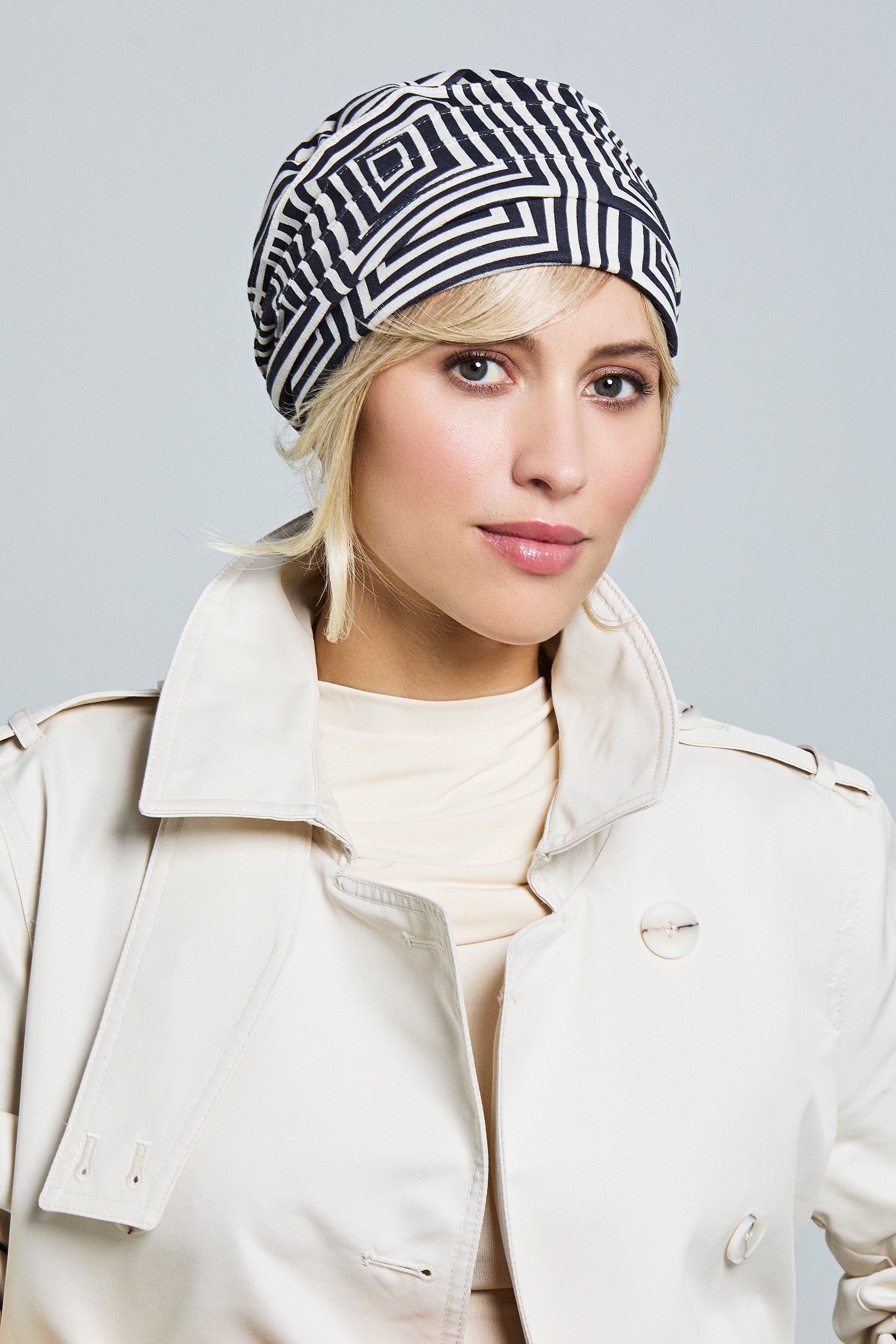 Gisela Mayer chemo turban Medea