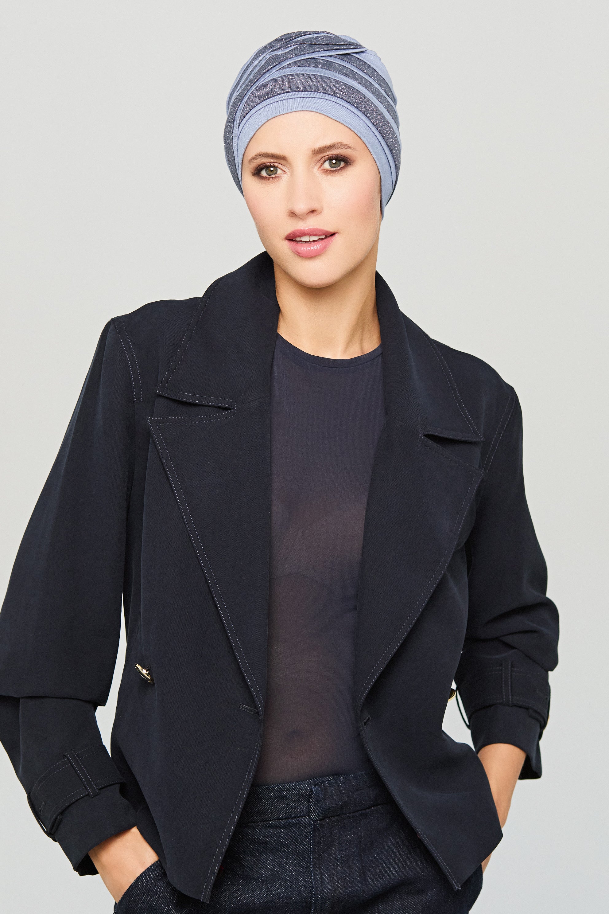 Gisela Mayer chemo turban Nabea