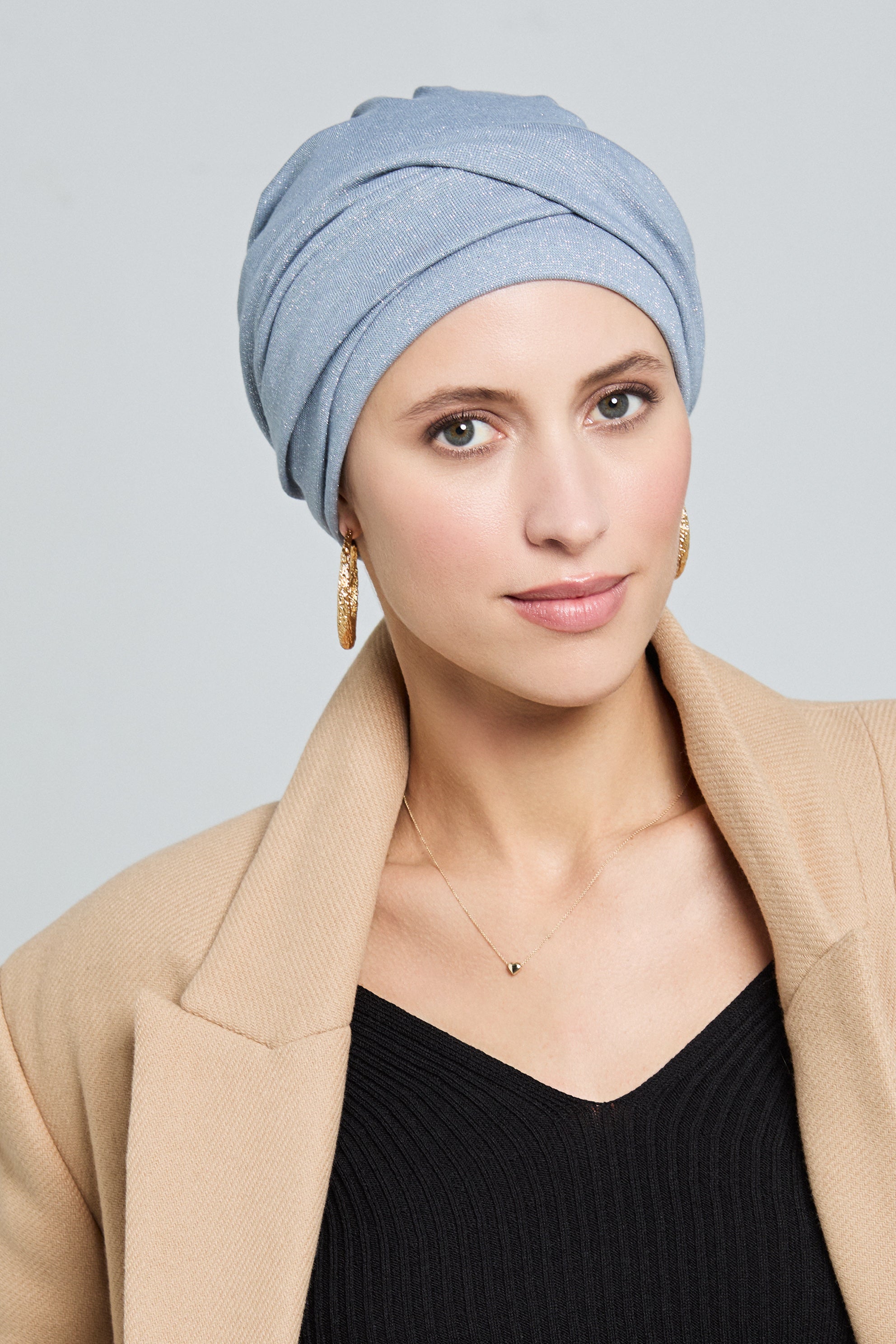 Gisela Mayer chemo turban Iva